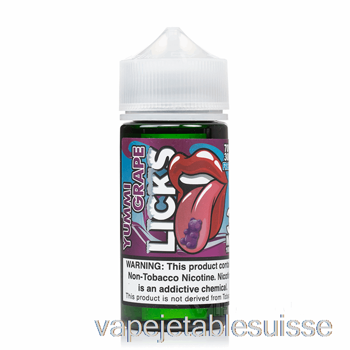 Vape Suisse Frozty Yummi Grape - Licks Roll Upz - 100ml 0mg